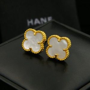 van cleef style sweet Alhambra earring-not…